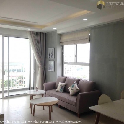 Tropic Garden 2-bedrooms apartment with river view for rent