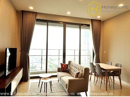 Căn hộ 2 phòng ngủ với nội thất hiện đại , tiện nghi cho thuê tại chung cư cao cấp The Nassim Thảo Điền