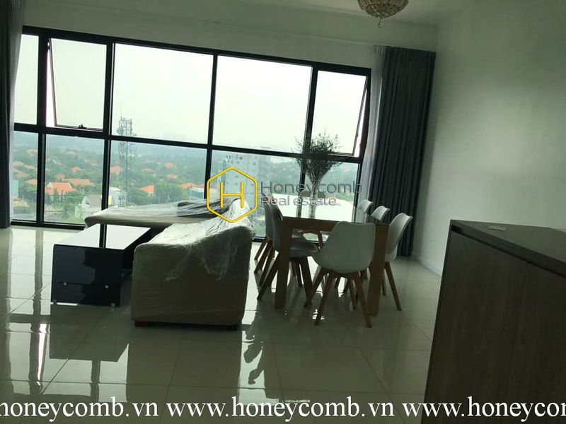 Căn hộ 3 phòng ngủ với tầm nhìn ra sông, cho thuê tại The Ascent Thảo Điền