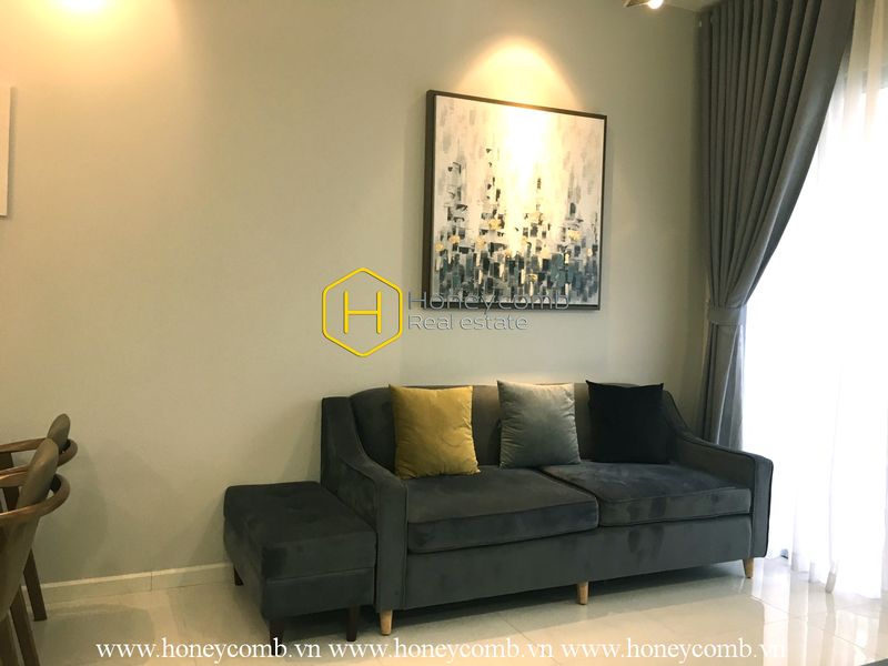 Fully-furnished apartment with modern design in Masteri An Phu