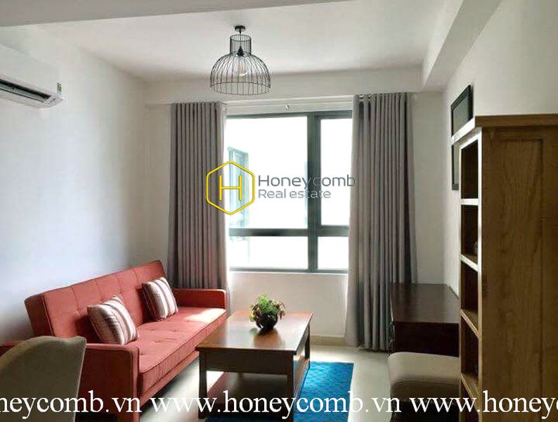 Căn hộ 1 giường ngủ cho thuê tại Masteri Thảo Điền, tầm nhìn ra hồ bơi, giá tốt