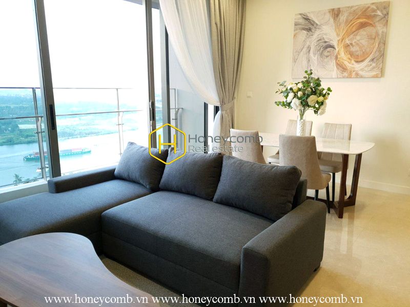 Căn hộ The Nassim Thảo Điền thiết kế đơn giản & rộng rãi cho thuê