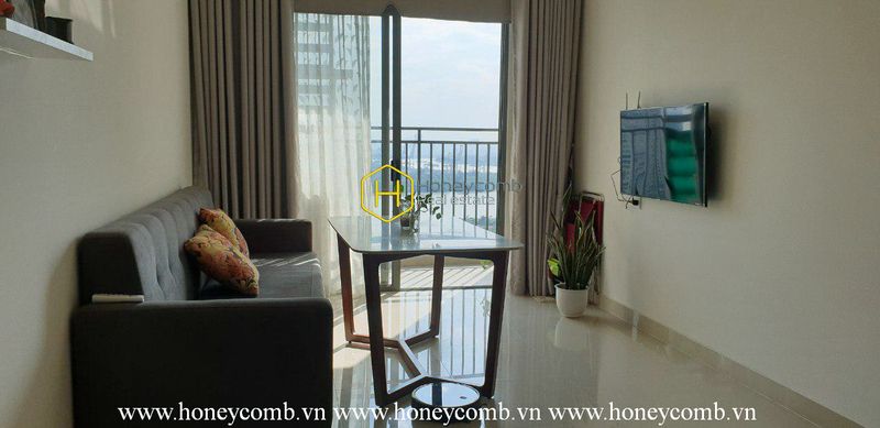 Căn hộ thiết kế đẹp ở The Sun Avenue cho thuê