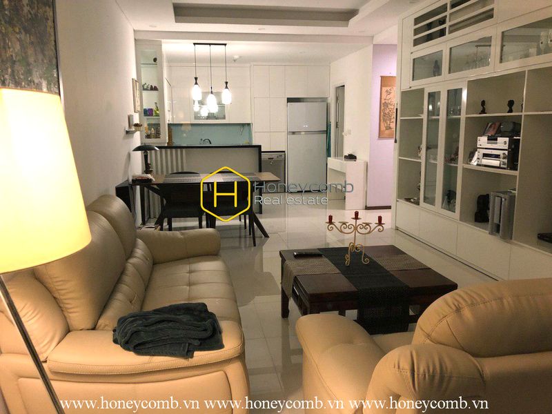 Căn hộ 2 phòng ngủ với nội thất tốt tại Thảo Điền Pearl cho thuê