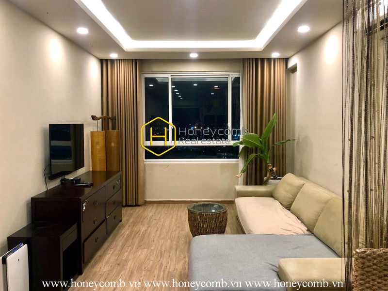 Simple design with 2 bedrooms apartment in Tropic Garden