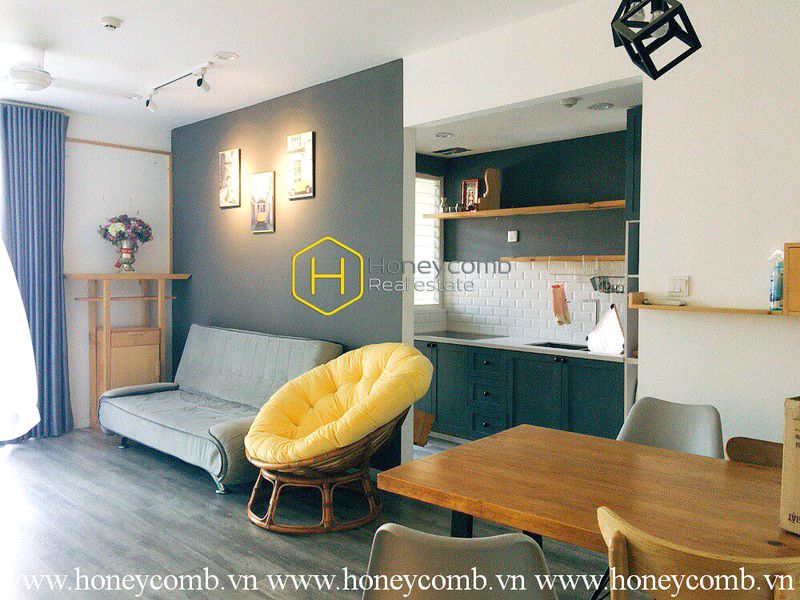 Căn hộ 1 giường với kiến ​​trúc tinh giản cực kì độc đáo cho thuê tại Vista Verde