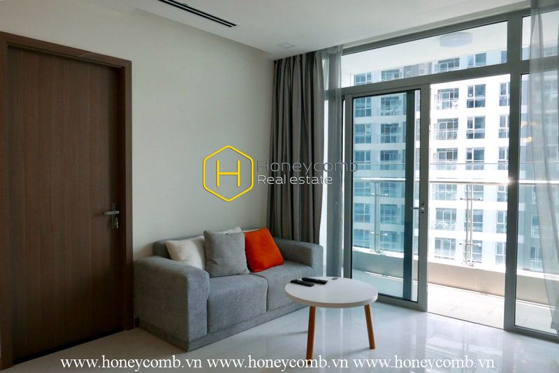 Căn hộ thiết kế xinh xắn ở Vinhomes Central Park cho thuê