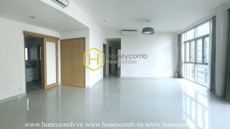 Cho thuê căn hộ sáng sủa và không nội thất tại The Vista