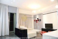 Modern style apartment with 2 bedrooms and high floor in Masteri for rent