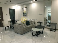 This apartment in Landmark81 Vinhomes Central Park guaranteed a spacious & bright living space