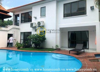 Spacious VILLA in Thao Dien & Nicely designed including swimming pool