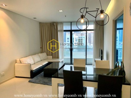 You will be fascinated with high-class furniture and warm tone of this 1bed-apartment at City Garden