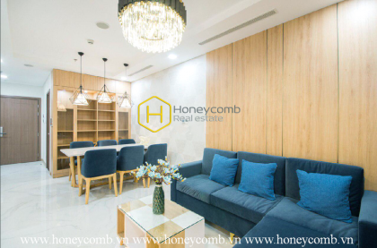 Stunning! Unique! And very Upscale! You will be fascinated by this highly elegant apartment in Vinhomes Landmark 81
