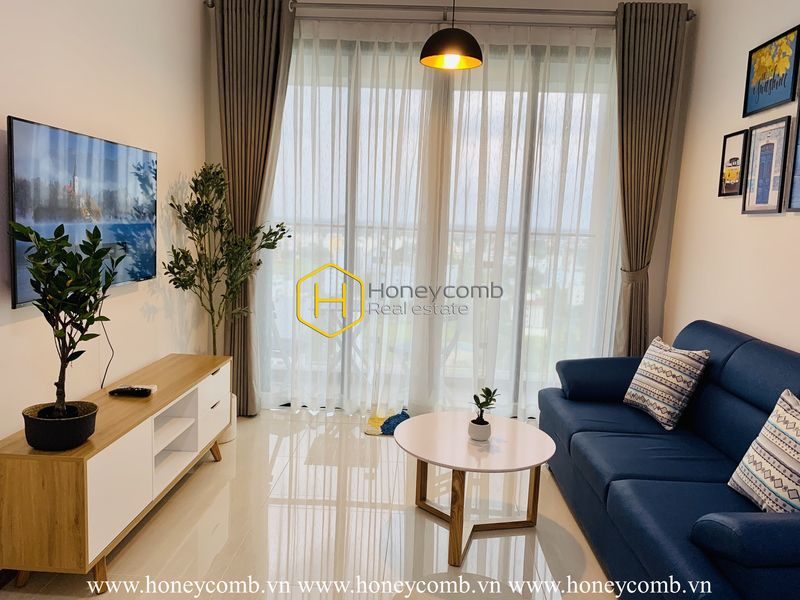 Bright blue apartment with sunshine in One Verandah