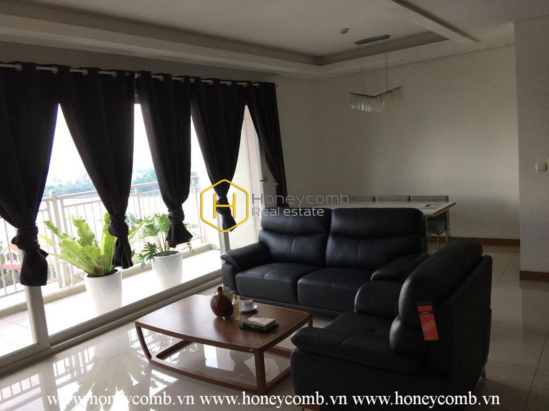Modern decorated with 3 bedrooms apartment in Xi Riverview Palace