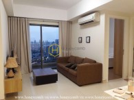 Rustic apartment for rent with modern furniture in Masteri Thao Dien
