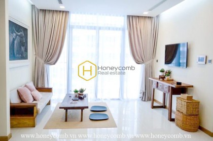 An aesthetic apartment with cozy atmosphere will help you release in Vinhomes Central Park