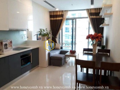 A small but warm and modern living space in Vinhomes Central Park apartment