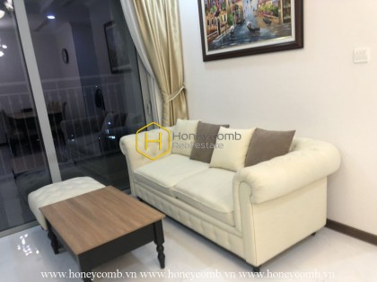 Một căn hộ xinh đẹp ở Vinhomes Central Park nổi bật trong sắc trắng nhã nhặn