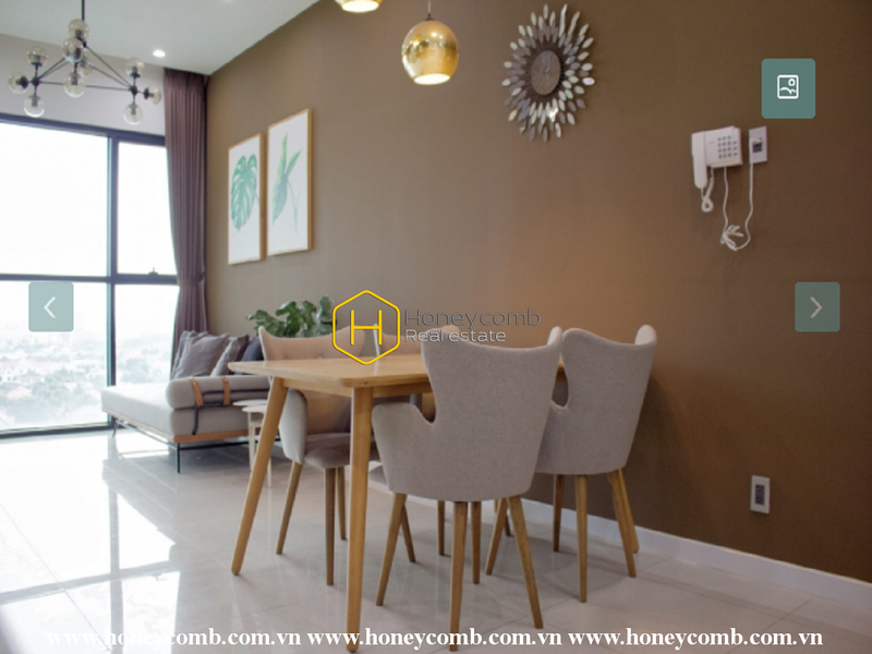 Không gian dễ thương lan tỏa trong thiết kế của căn hộ The Ascent