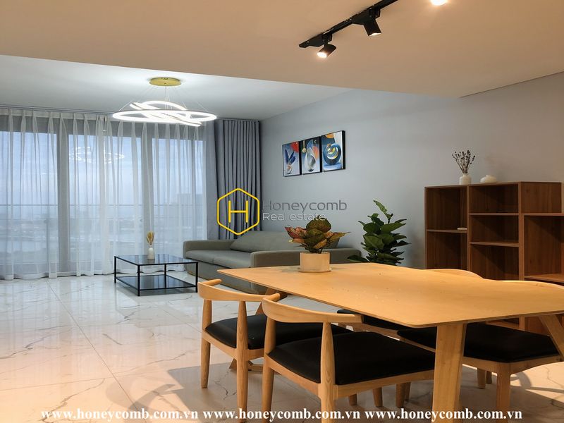 Cảm nhận sự hiện đại trong căn hộ tuyệt đẹp ở Empire City này