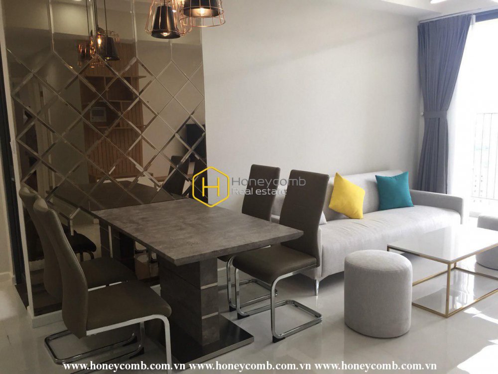 The 2 bedrooms-apartment with avant garde style in Masteri An Phu