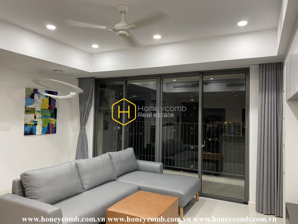 This 3 bed-apartment with modern and cozy style suits with your criterion at Masteri An Phu