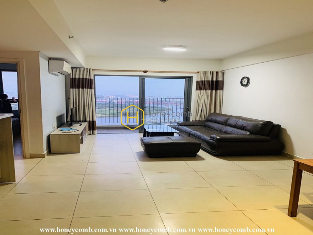 Căn hộ ba phòng ngủ có view đẹp ở Masteri Thảo Điền