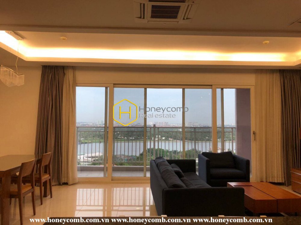 The spacious 3 bedroom-apartment with fancinating design at Xi Riverview Palace