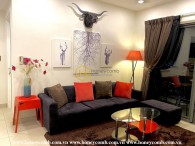 Highly-elegant and luxurious 2 beds apartment in Masteri Thao Dien for rent