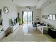 The 3 bedroom-apartment is very elegant and impressive at River Garden