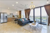 This Vinhomes Golden River apartment accentuates your home’s architectural style