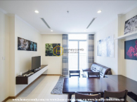 Cozy design apartment with amazing high floor view for rent in Vinhomes Central Park