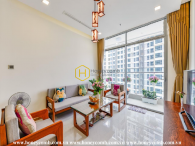 The architecture of this gorgeous Vinhomes Central Park apartment makes you out of your mind