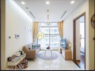 Romantic style apartment in Vinhomes Central Park that is exclusively designed for lovely couples