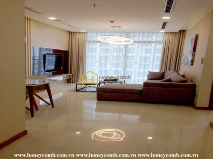 The 2 Bed-Apartment With Comfortable And Simple Design At Vinhomes Central Park