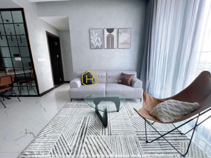 Attracted by the unique colors in this Empire City apartment