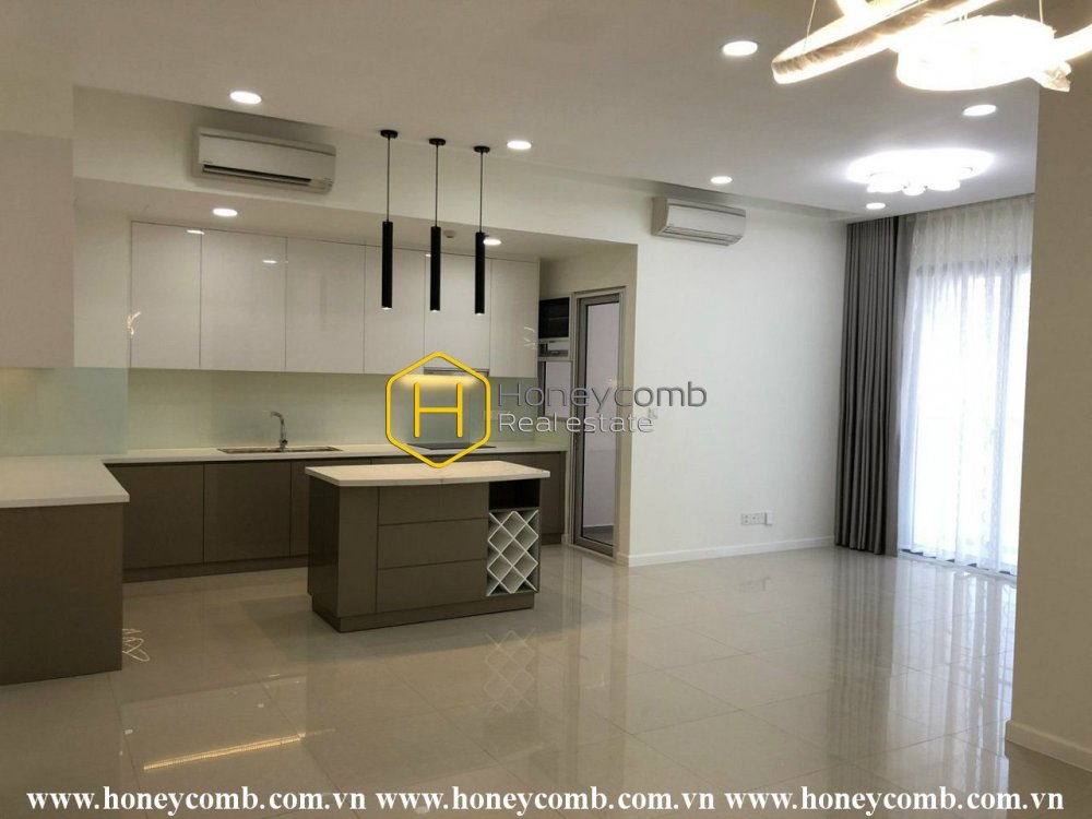 Căn hộ 3 phòng ngủ không nội thất cho thuê tại The Estella Heights