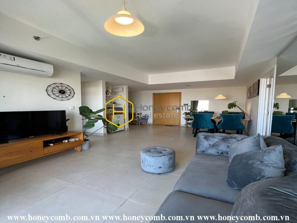 Căn hộ đầy đủ nội thất với phong cách hiện đại ở Masteri Thảo Điền