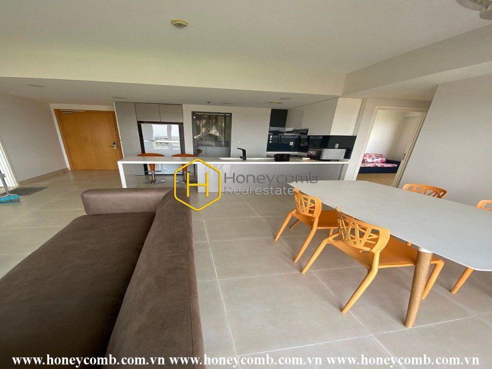 Căn hộ Masteri Thảo Điền với 3 phòng ngủ, tầm nhìn ra sông cho thuê