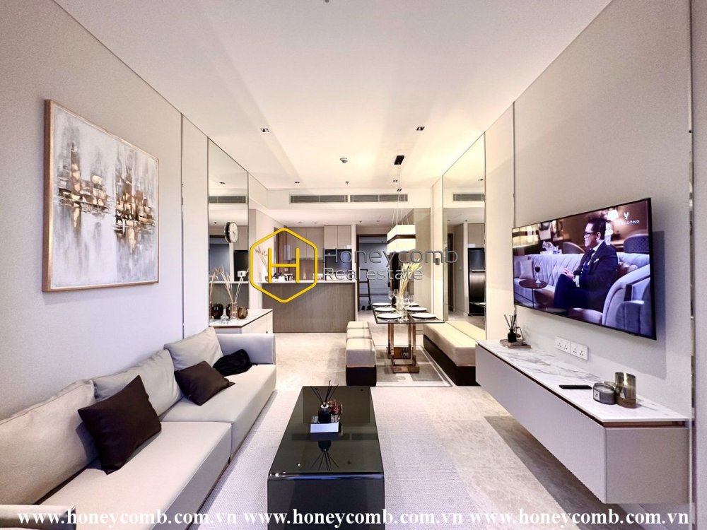 A perfect apartment with sophisticated furniture in The River Thu Thiem