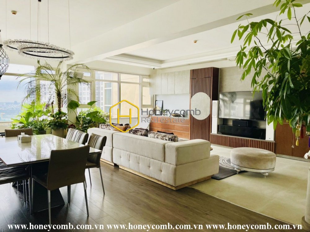 Saigon Pearl apartment- such a landmark of modern architecture