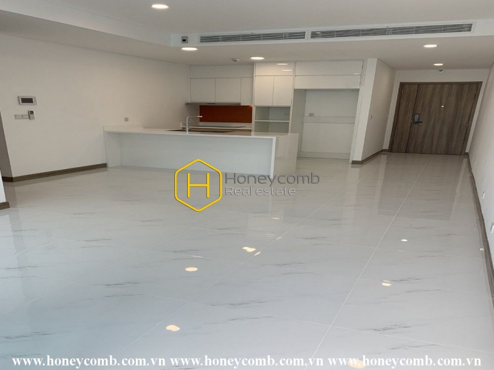 Thả phong cách của bạn vào căn hộ chưa nội thất của chúng tôi tại Sunwah Pearl