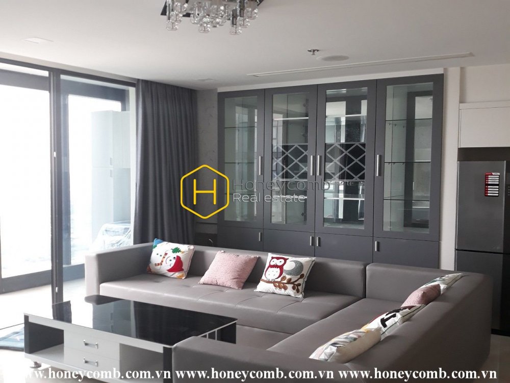Căn hộ thiết kế khéo léo và nội thất hiện đại ở Vinhomes Golden River