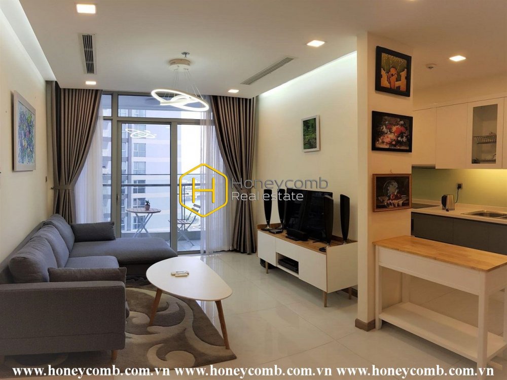 Đắm mình trong căn hộ ấn tượng đầy tao nhã này tại Vinhomes Central Park