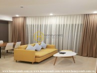 Cho thuê căn hộ hai phòng ngủ tại Masteri Thảo Điền, tầm nhìn ra công viên