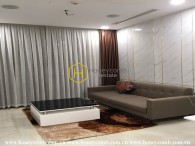 Elegant and modern design of the apartment for rent in Vinhomes Golden River