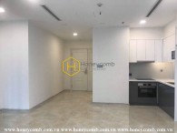 Stunning unfurnished apartment with white tone in Vinhomes Golden River