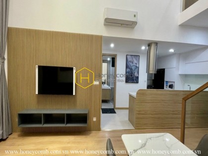 Căn hộ Duplex thiết kế tinh tế với tiện nghi hiện đại cho thuê ở Feliz En Vista