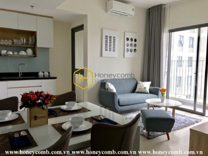 Masteri Thao Dien 2 beds apartment with nice furnished